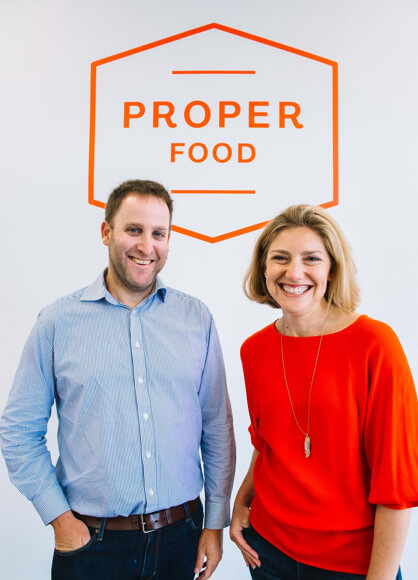 Howard & Dana Bloom, Owners of Proper Food